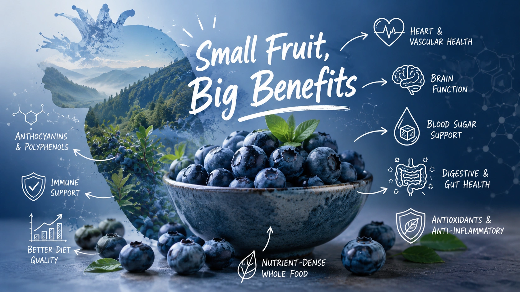 Health Benefits From Blueberries