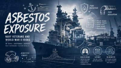 Navy Veterans and Asbestos Exposure Ships, Shipyards, and World War II Risks