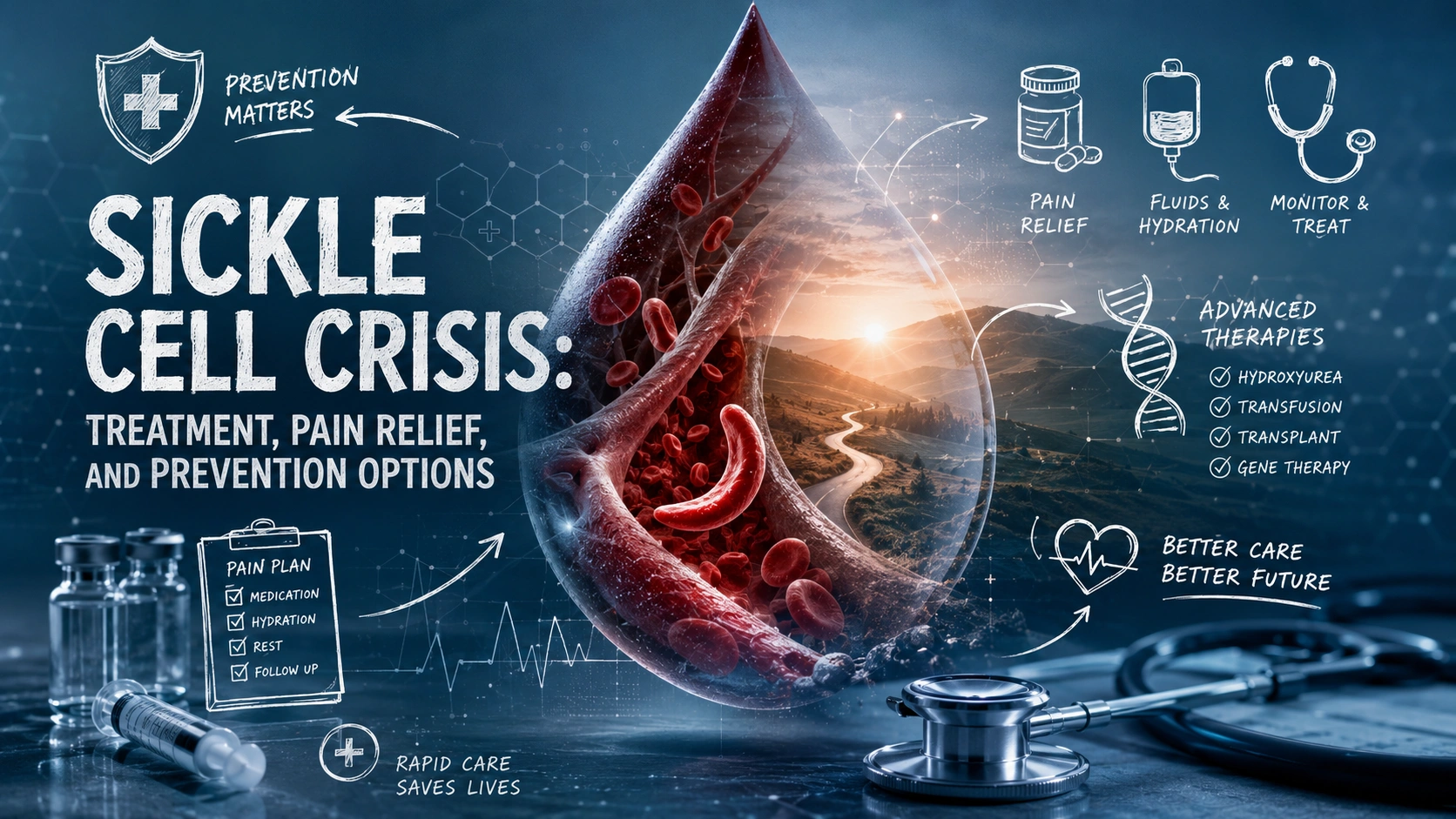 Sickle Cell Crisis Treatment, Pain Relief, and Prevention Options