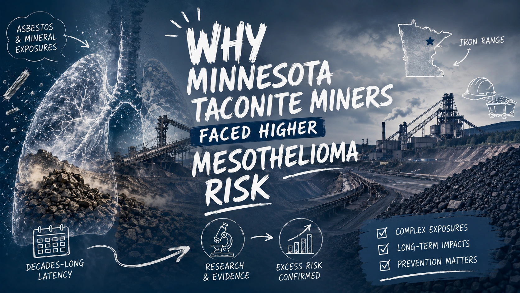 Why Minnesota Taconite Miners Faced Higher Mesothelioma Risk